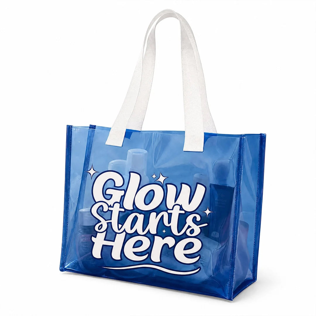 Summer Beach Bag 25x25 size on sandy beach background