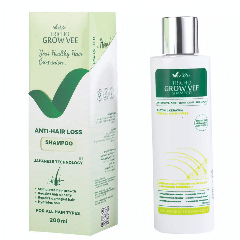 Tricho Grow Vee Anti Hair Loss Shampoo , Stronger, Fuller Hair