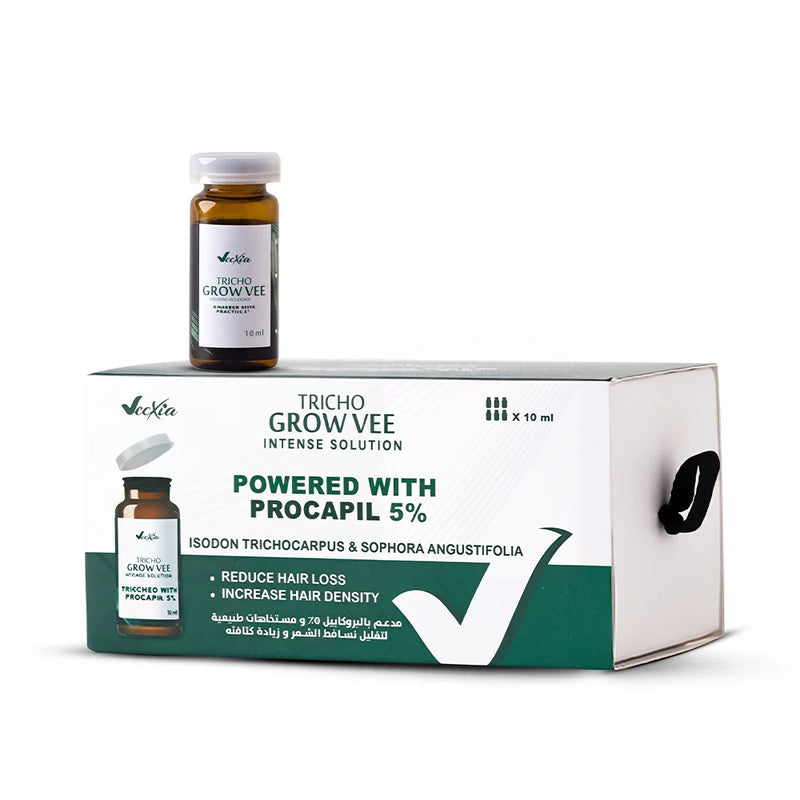 Tricho Grow Vee Intense Solution , Best Ampoules for Hair Loss & Growth