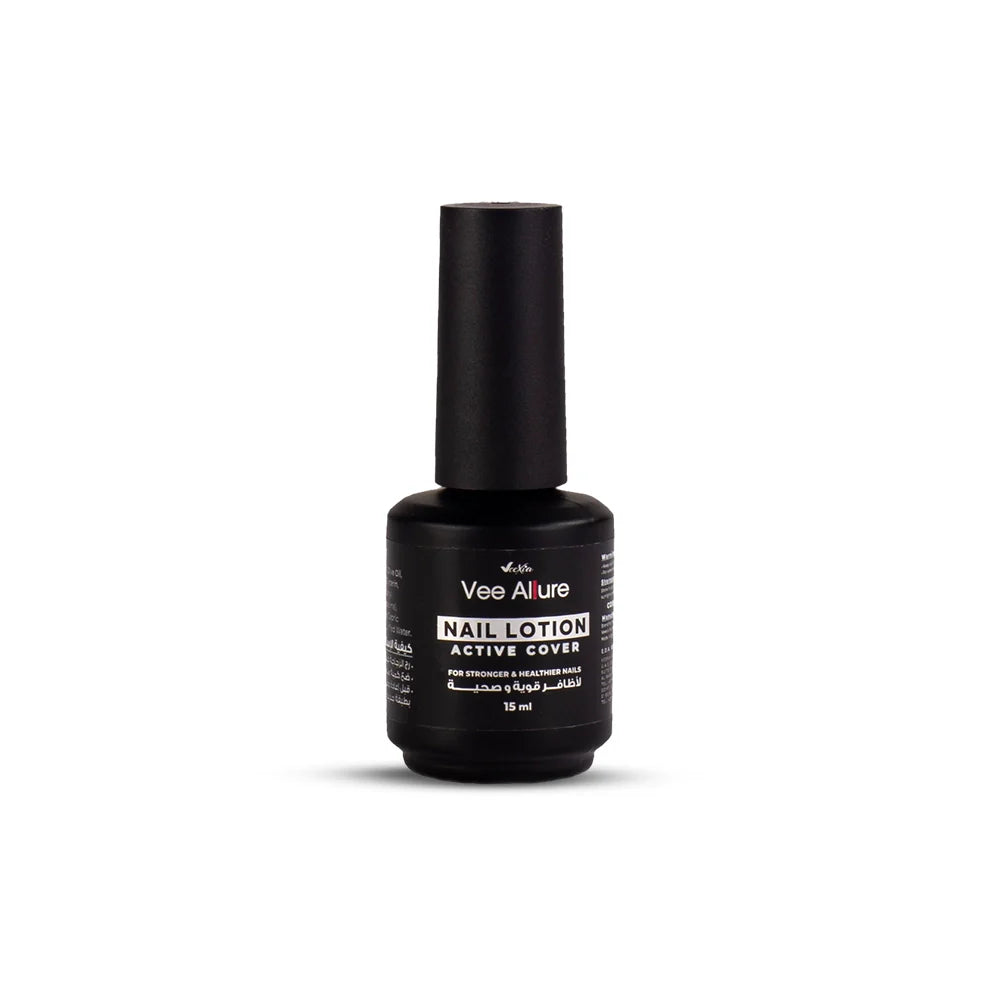 Vee Allure Nail Lotion by Veexia with Biotin, Keratin, and natural oils for nail growth and strength