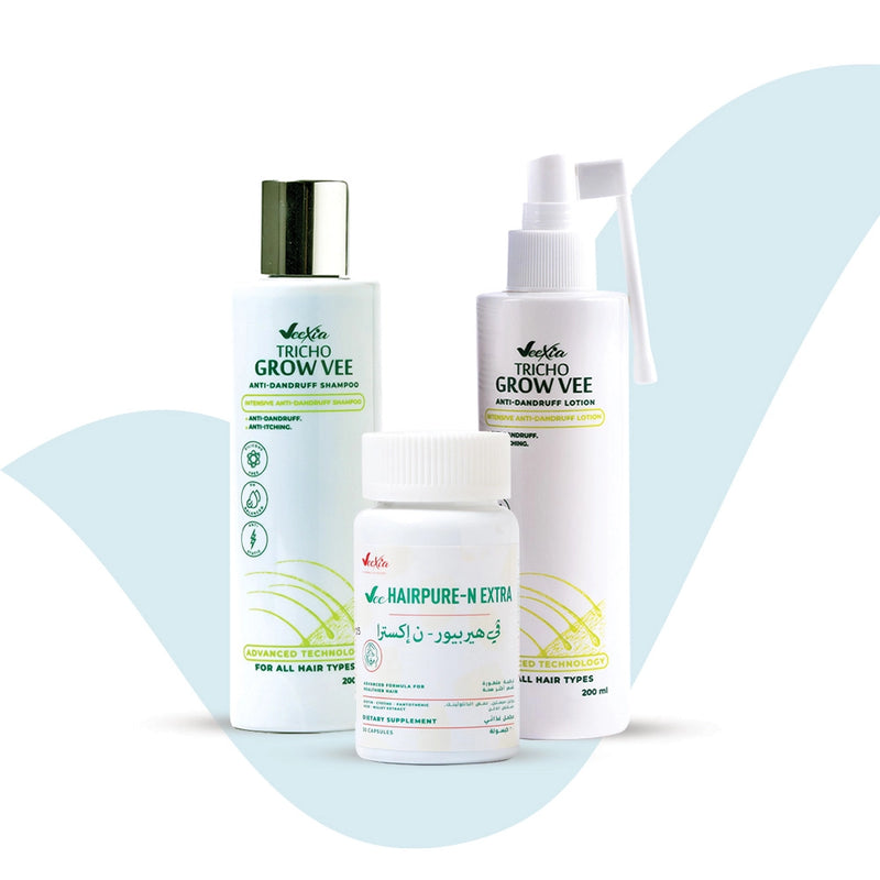 مجموعة علاج القشرة وتقوية الشعر