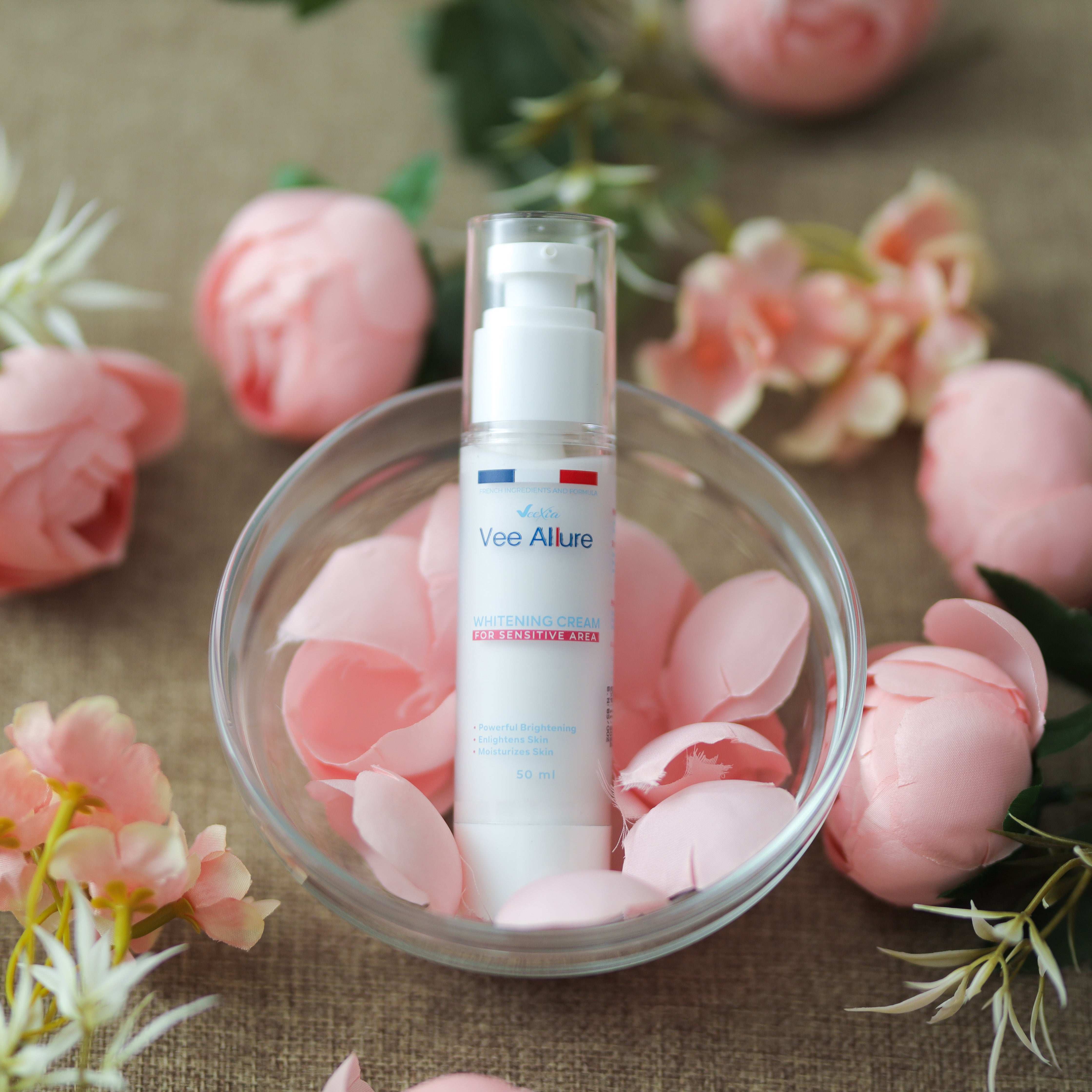 Vee Allure Whitening Cream for Sensitive Areas