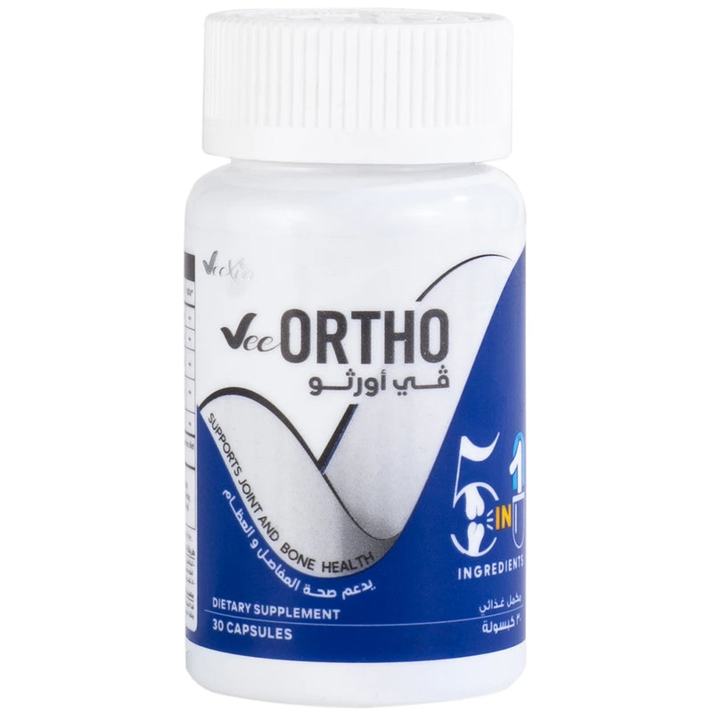 Vee Ortho Glucosamine & Chondroitin capsules for Joint Support & Mobility